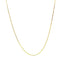 14k Yellow Gold Diamond Cut Cable Link Chain - 0.8mm