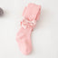 Spring And Autumn New Children's Pantyhose Bow Cotton White Baby Socks Medium Thick Foreign Girl Leggings - Korvel