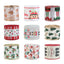 Christmas decoration ribbon, cedar pattern printed ribbon, bow tie, Christmas decoration ribbon, holiday ribbon - Korvel