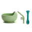 Children's Full Silicone Bowl Sucker Learning To Eat Training Meal Bowl Adsorption Baby Spoon Fork Meal Set Kindergarten Bowl Plate - Korvel