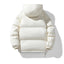Men's Thickened Cotton-Padded Hoodie Coat for Winter