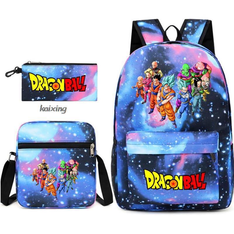 Youth Dragon Ball 3-Piece Backpack Set