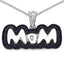 1.02 Carat Genuine Blue Sapphire Pendant in Sterling Silver