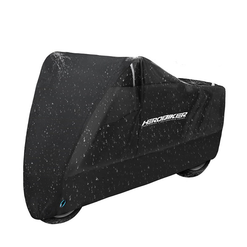 New electric vehicle cover rain cover universal heat insulation anti-theft sunshade dustproof rain cover motorcycle rain cover - Korvel