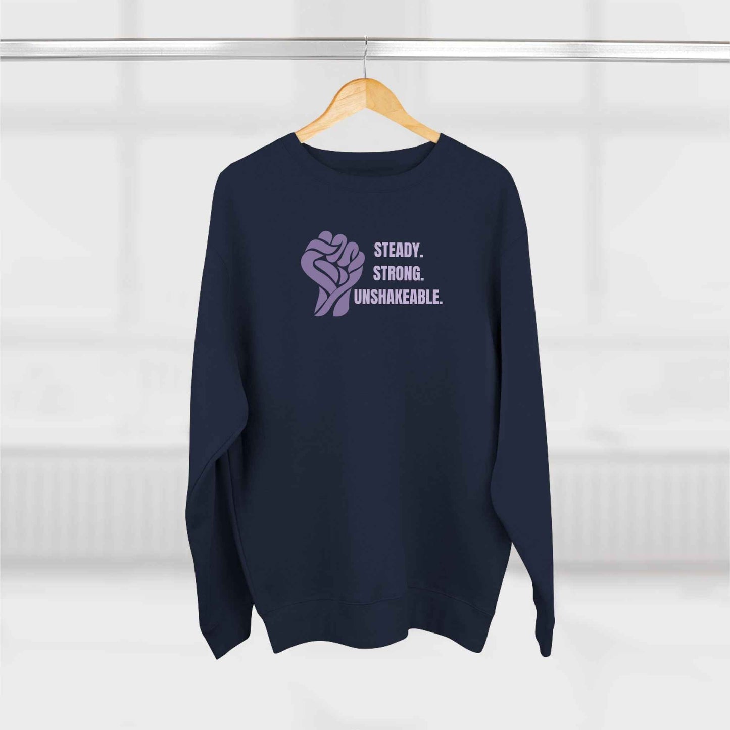 Constante. Fuerte. Inquebrantable. Sudadera de Concienciación sobre la Epilepsia