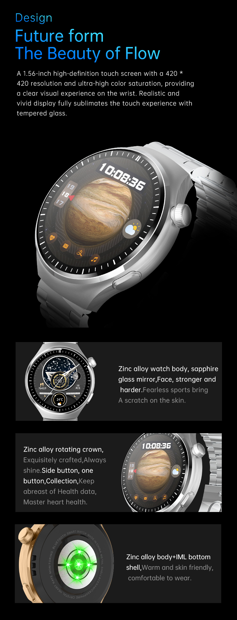 GS Watch4 Pro Smart Bracelet - Korvel