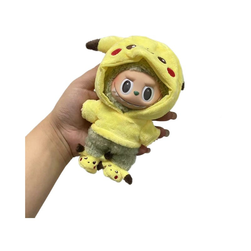 Cute Pikachu Baby Clothes 17cm Doll Clothes - Korvel