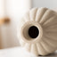 Rustic Frosted Ceramic Vase in Retro Pastoral Style
