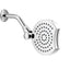 multi-function shower top spray rotating shower head four modes - Korvel