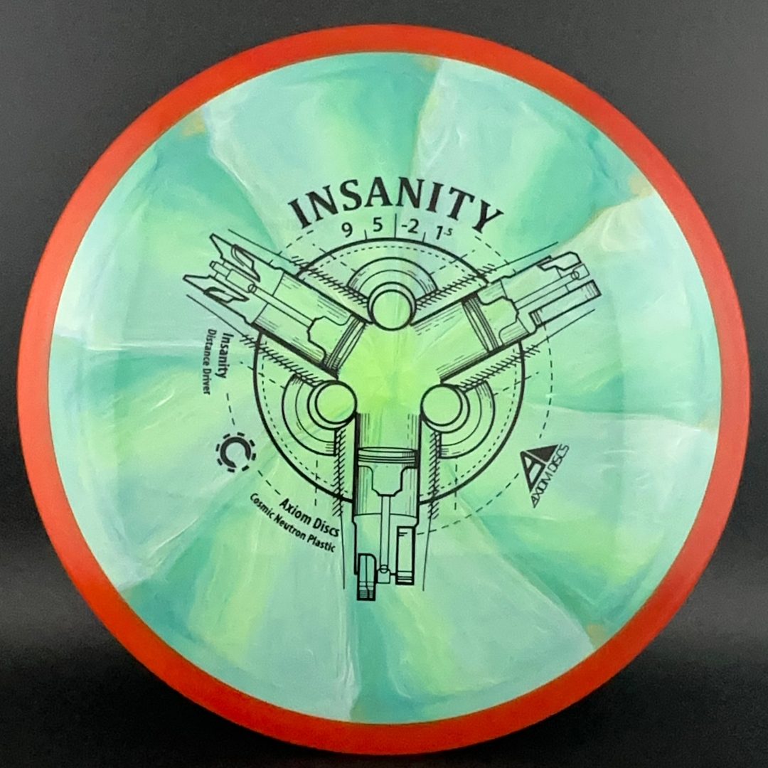 Cosmic Neutron Insanity Disc Golf Driver