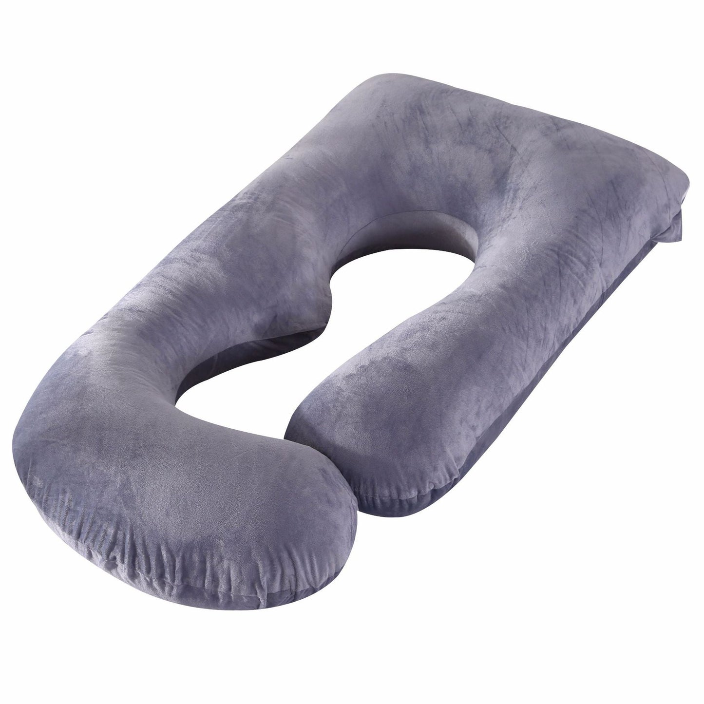 Pregnant women's detachable crystal velvet G-type side lying waist protection pillow - Korvel