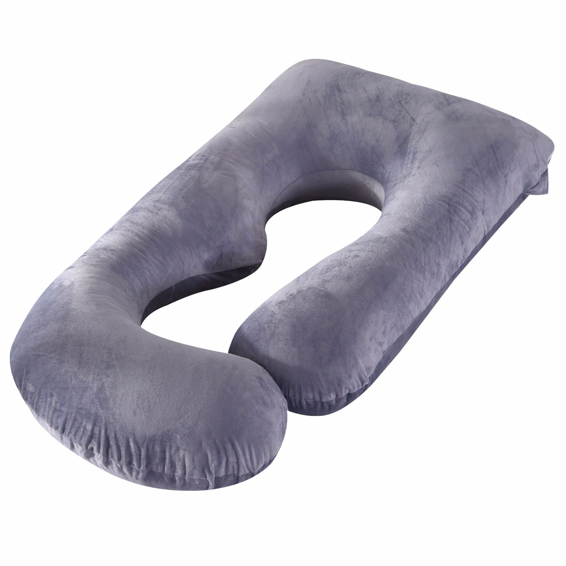 Pregnant women's detachable crystal velvet G-type side lying waist protection pillow - Korvel
