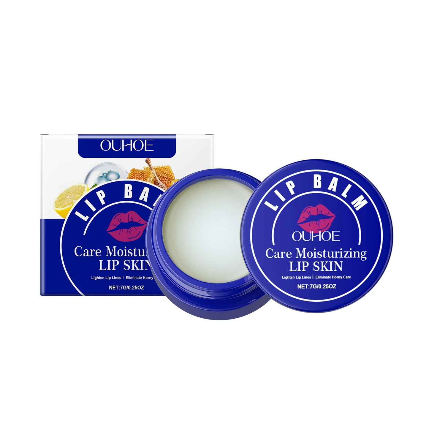 Lip Balm Brightens Lips And Moisturizes Lips With Long-Lasting Moisture And Effective Protection Against Light - Korvel