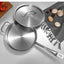 Premium Stainless Steel Sauce Pot with Double Bottom
