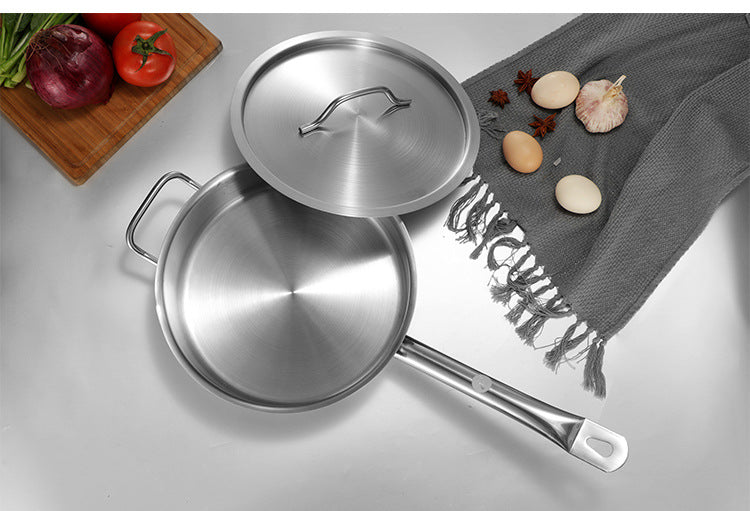 Premium Stainless Steel Sauce Pot with Double Bottom