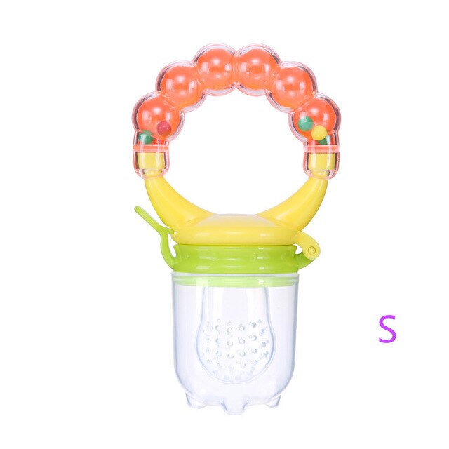Premium Silicone Baby Pacifier and Fruit Feeder