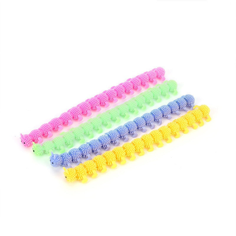 Cartoon unicorn cute pet animal lala music bracelet tpr soft rubber vent decompression noodle decompression toy - Korvel