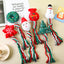 Christmas Cotton Rope Pet Plush Toy Teeth Grinding Durable Cartoon Self Hi Dog Toy Cat Supplies - Korvel