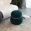 Tabouret Bonhomme de Neige Vert Foncé WKJ1Y avec Coussin Doux