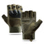 Tactical half-finger gloves men's soft shell protective microfiber special forces military fans sports cycling outdoor - Korvel