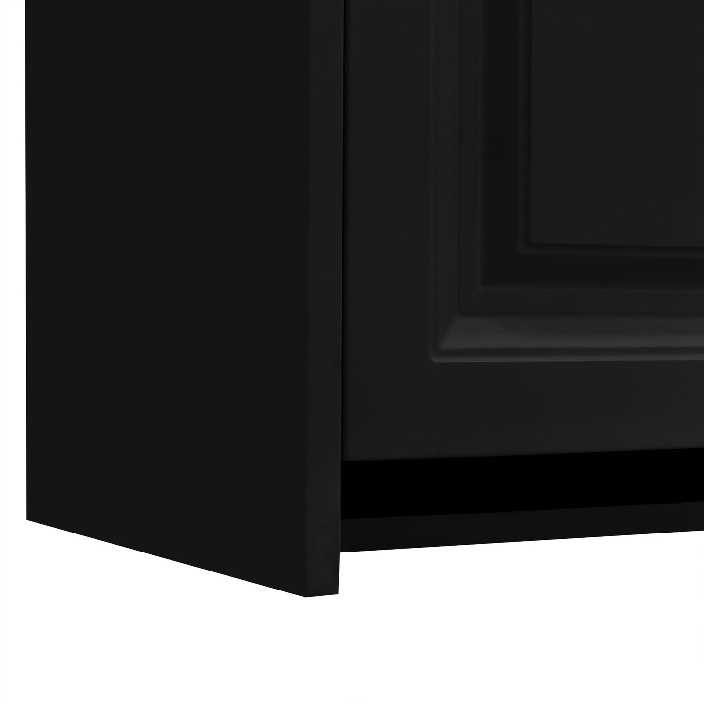 U-Can Shoe Storage Cabinet for Entryway with 3 Flip Drawers, Modern Shoe Organizer Cabinet, Free Standing Shoe Rack Black - Korvel