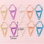 10 pcs/pack cute Cactus star Ice Cream Mini Paper Clips Kawaii Stationery Metal Clear Binder Clips Photos Tickets Notes Letter - Korvel