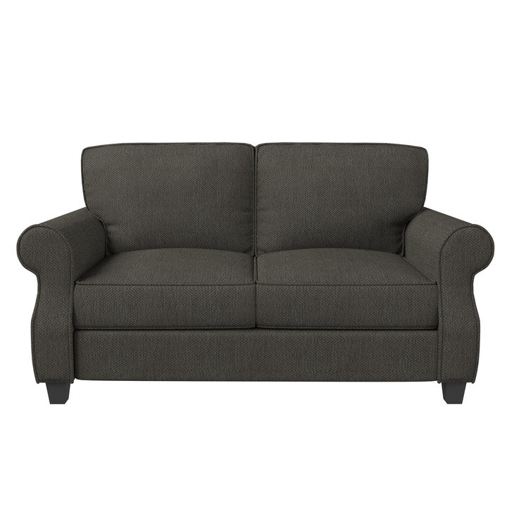 Sofa with Solid Wood Frame,, Comfy Sofa Couch with Extra Deep Seats, Modern 2 Seater Sofa, for Living Room Apartment Lounge - Korvel