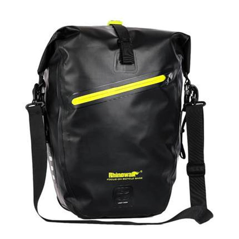 RhinowalkWaterproof Bike Bag 27L Travel Cycling Bag Basket Bicycle Rear Rack Tail Seat Trunk Bags bicycle bags & panniers - Korvel