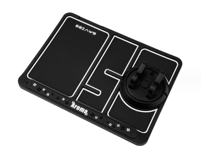 Personalized Multifunctional Anti-Slip Car Mat & Phone Holder