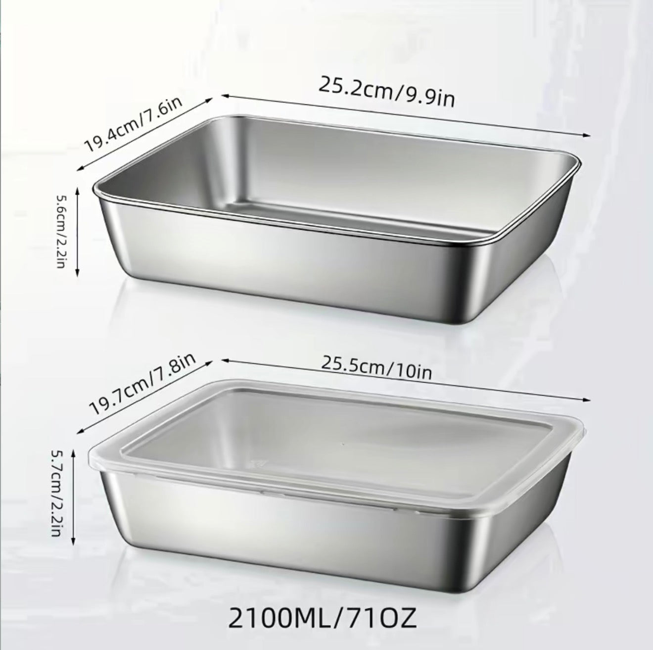 Contenants de stockage alimentaire Premium SealStack - 5 pièces