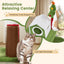 Arbre à chat multi-niveaux de 58 pouces de hauteur avec condos