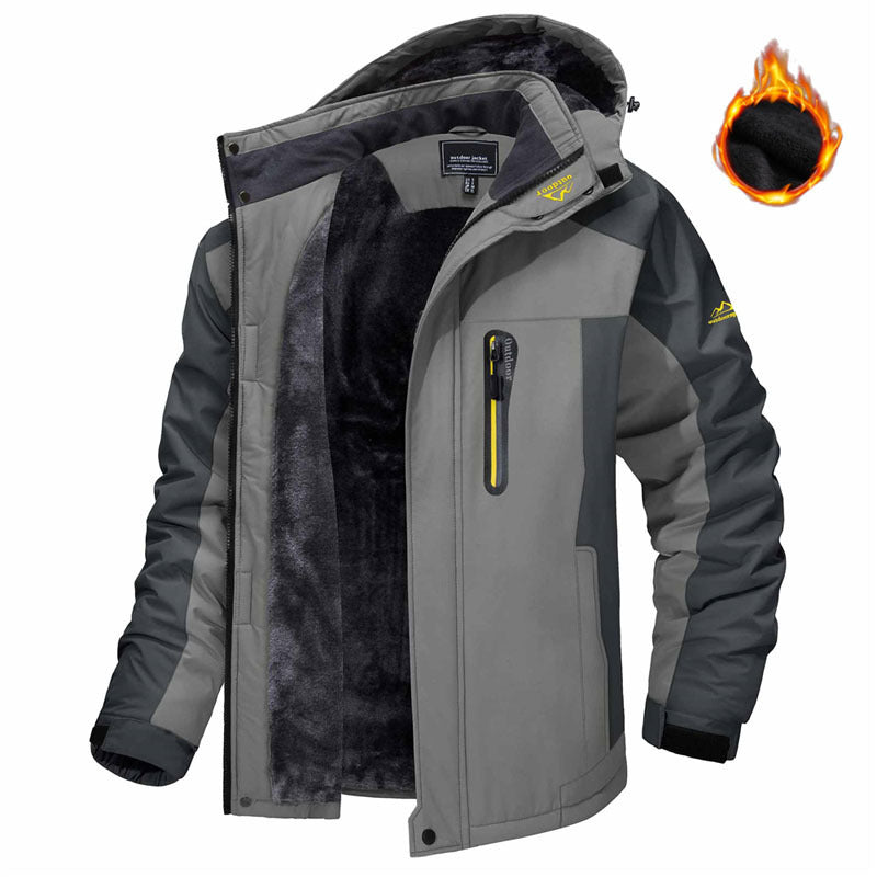 Premium Windproof Long Sleeve Puffer Jacket