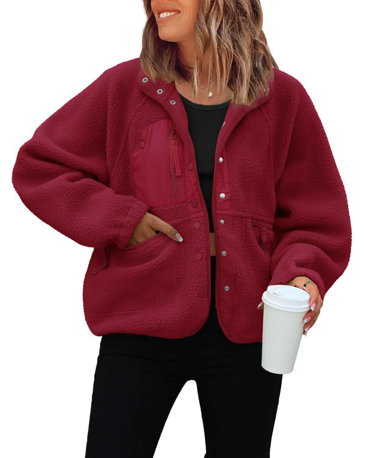 Premium Polar Fleece Sports and Leisure Sweater Jacket
