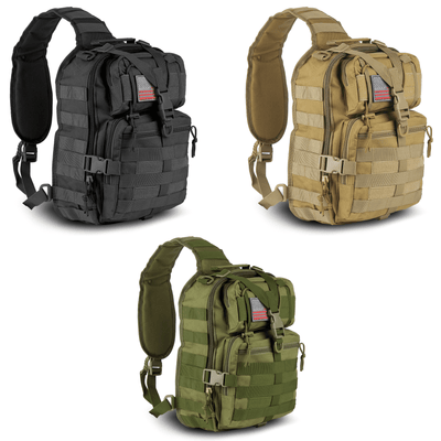 XGear Tactical 14L Sling Bag Backpack with Adjustable Strap