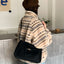 Bolso Tote Retro con Hebilla - Bolsa de Hombro de Gran Capacidad