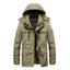 Premium Brown Cotton Parka for Young Adults