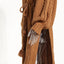 Women's Stand Collar Lantern Sleeve Sweater
