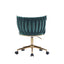 Premium 360-Degree Rotating Bucket Chair in Dark Gray