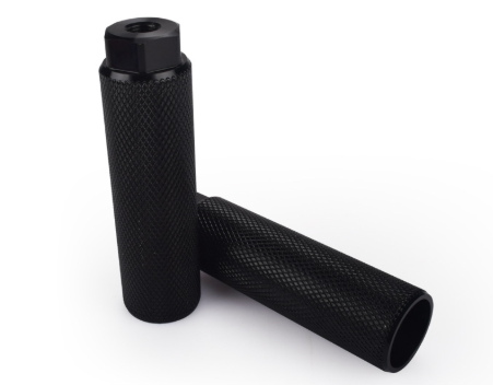 Pegs de BMX anti-dérapants en alliage d'aluminium premium