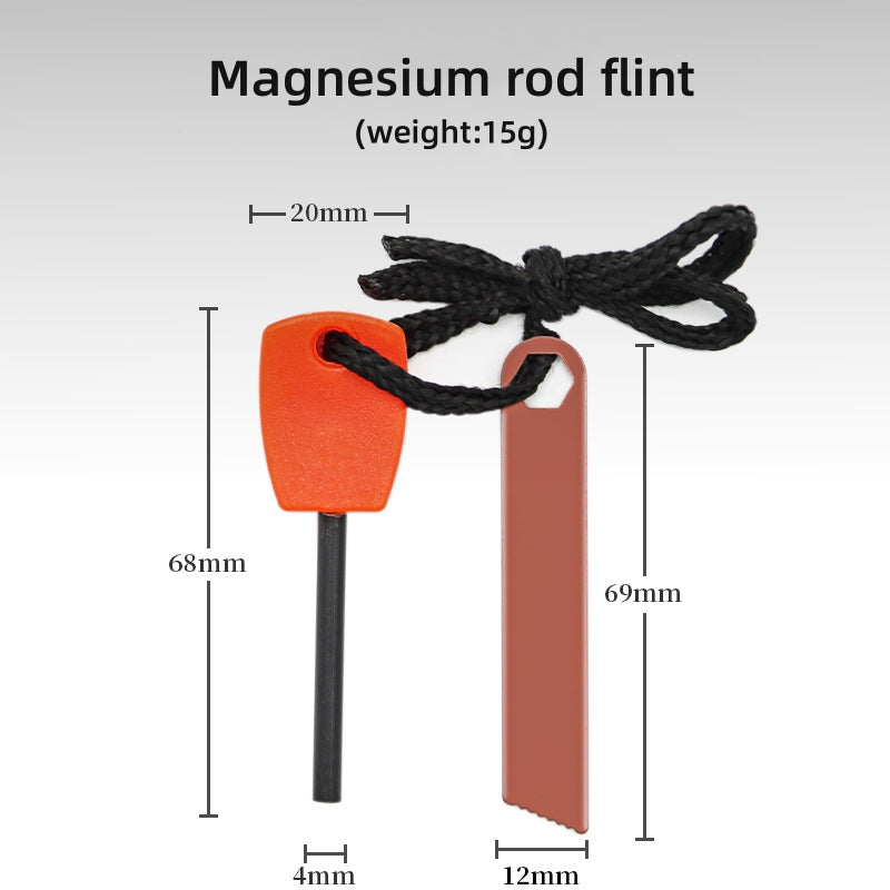 Compact Waterproof Magnesium Flint Ignition Set