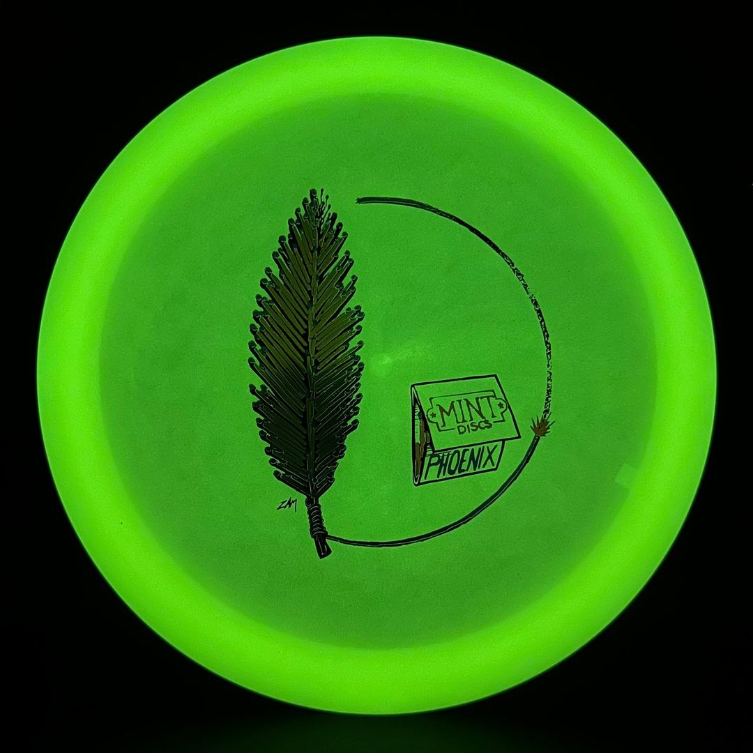 Nocturnal Phoenix - Third Run Disc Golf Driver