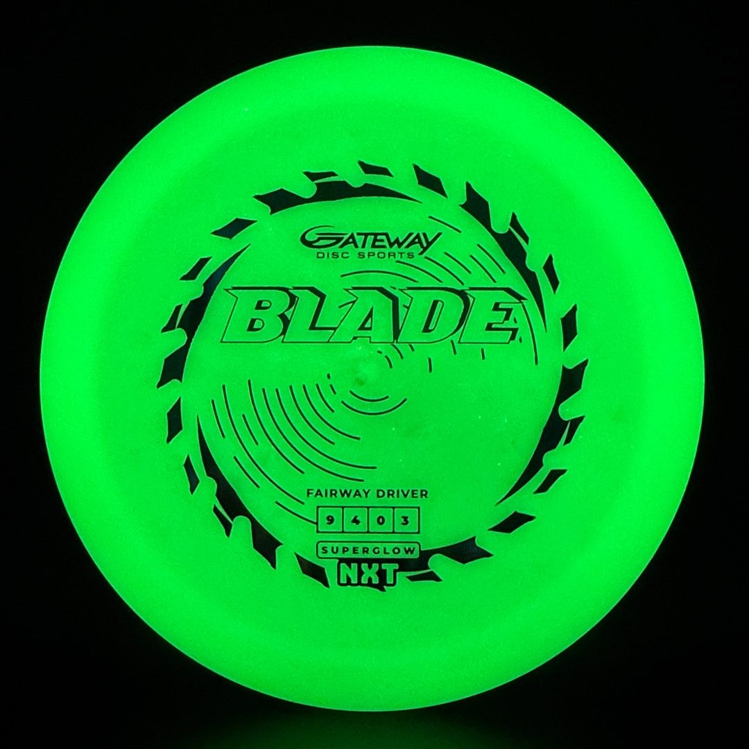NXT Superglow Blade Disc Golf Driver