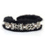 Versatile glass diamond full diamond mink velvet hair accessory - Korvel