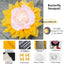 New DIY Butterfly Bouquets Handmade Butterfly Flower Material Package Bouquet with Light String Wedding Decor Gift for Girlfrien - Korvel