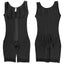 European and American abdominal jumpsuit tight fitting and hip lifting pants anti slip drop glue plastic pants lace buckle shaping drawstring pants - Korvel