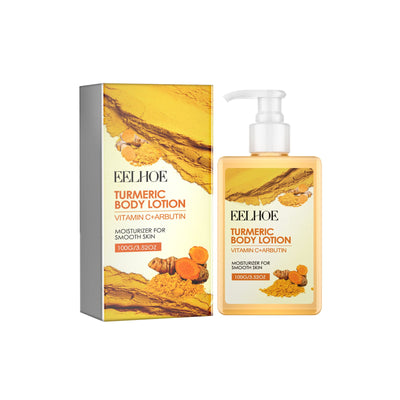Turmeric Body Lotion - Hydrating and Brightening Skin Care