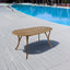 Acacia Wood 70" Dining Table - Korvel