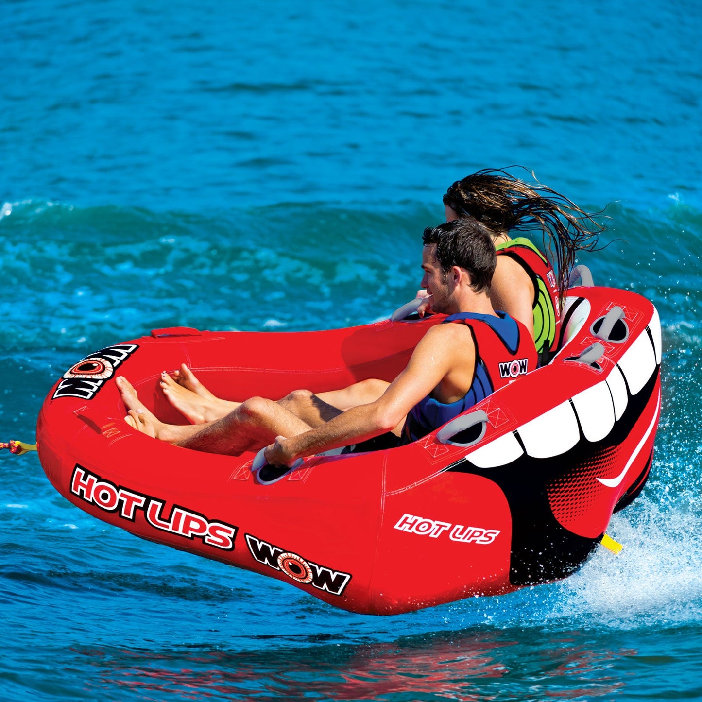 WOW Sports Hot Lips Tubo de Agua Remolcable para 2 Personas