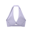 Soutien-gorge de sport à col halter plissé pour femmes Loki & Ivy