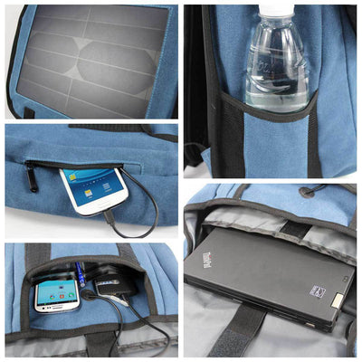 Solar Charging Multifunctional Hiking Backpack